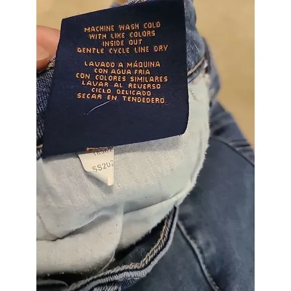 SEVEN 7 Women's High Rise Skinny Cotton Blend Denim Blue Jeans-Size 4 - Picture 10 of 10